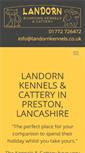 Mobile Screenshot of landornkennels.co.uk